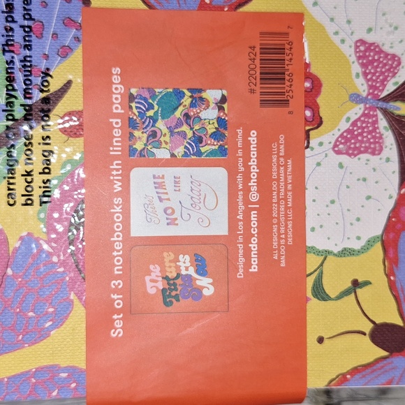 ✨️ Ban.do rough draft 3 notebook set. Journal. Back to school/work. Red. - Picture 3 of 4